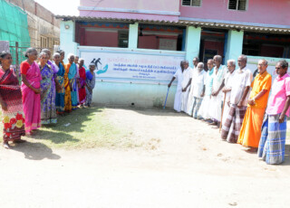 Old Age Home Entrance