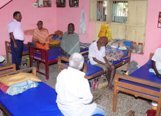 Old Age Home Bedroom