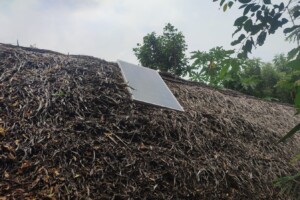 SOLAR AT 100% NO POWER VILLAGE