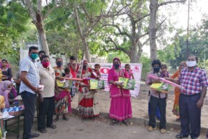 Relief to migrants from North